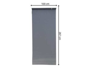 Black roller blinds