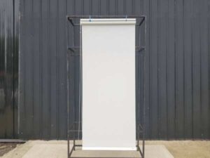 White roller blinds, T&T brand