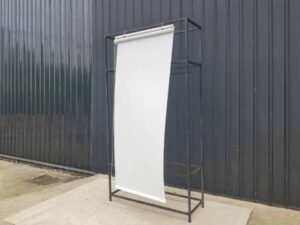 White roller blinds, T&T brand