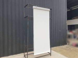 White roller blinds, T&T brand