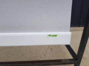 White roller blinds, T&T brand