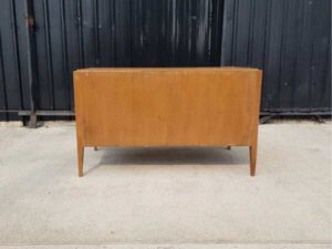 Wooden TV cabinet with 2 doors and 2 drawers