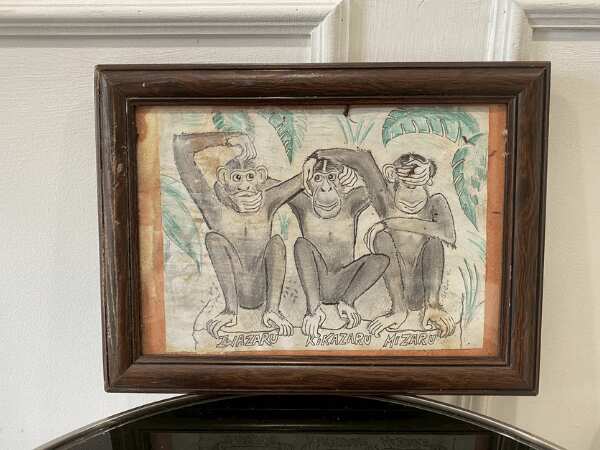 Picture of 3 monkeys