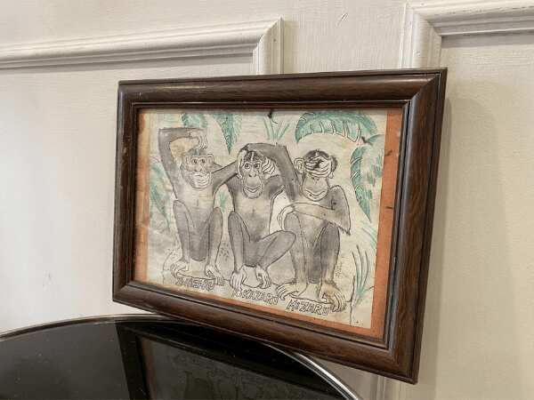 Picture of 3 monkeys