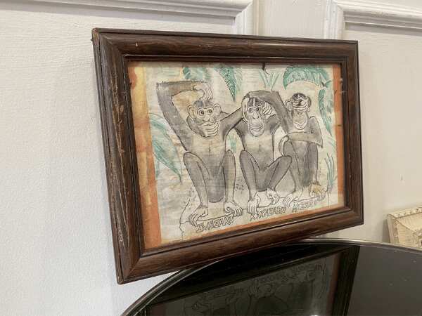 Picture of 3 monkeys