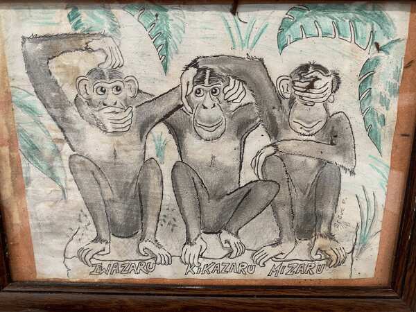 Picture of 3 monkeys