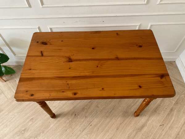 Wooden table, dining table, multipurpose table 120 cm