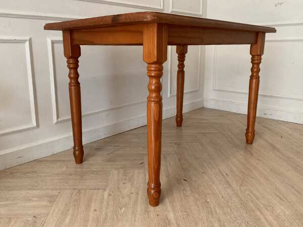 Wooden table, dining table, multipurpose table 120 cm