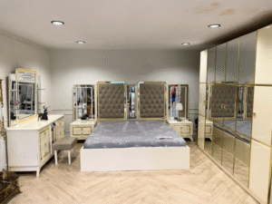 7-piece bedroom set, modern style, Cappellini brand