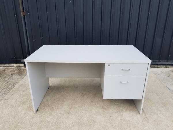 2-drawer desk, Moflex brand, 140 cm