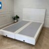 5-foot white bed, Sealy brand