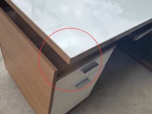 L-Shape executive desk, SB FURNITURE brand
