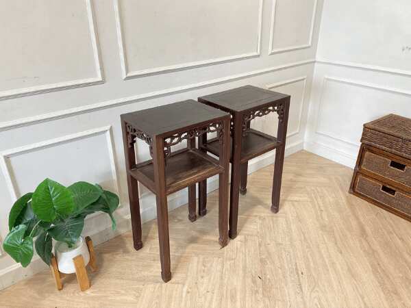Vintage style wooden side table