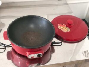 Electric pan, HANABISHI brand