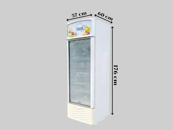 1-door refrigerator, capacity 239 liters, brand The Cool