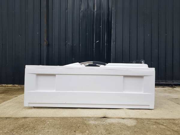 Corner bathtub for 2 people, size 1.7 meters, whirlpool bathtub, spa bathtub, jacuzzi bathtub, soaking tub