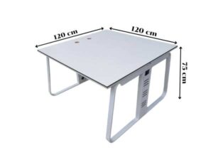 Work desk, conference table, 2-8 seats, steel legs, white, 120-480 cm_XJ4MOA2MJO