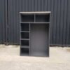Multipurpose storage cabinet, grey