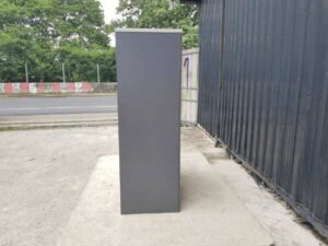 Multipurpose storage cabinet, grey