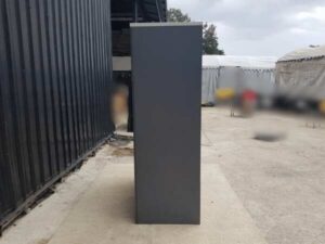 Multipurpose storage cabinet, grey