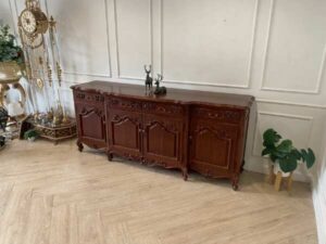 4-door, 4-drawer sideboard, vintage style