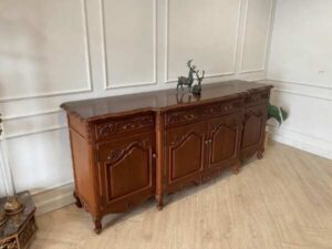 4-door, 4-drawer sideboard, vintage style