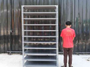 11 steel product shelves (width 120cm) Rack/Shelf, angle steel shelves, product rack