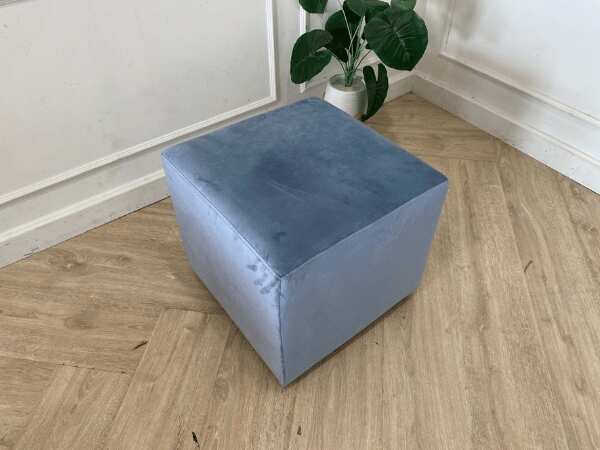 Stool with fabric cushion *New, never used