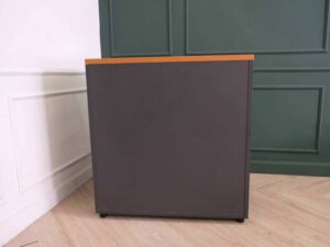Wooden document cabinet with 2 doors, height 85cm._004SXG3WEG