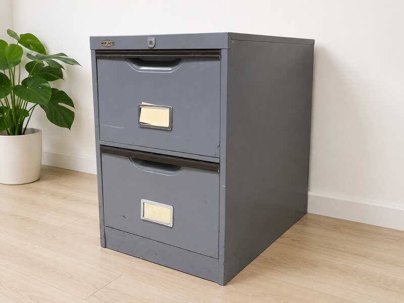 Steel file cabinet with 2 drawers, Lucky brand_06R2DZKWBZ