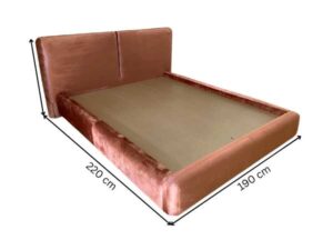 5-foot bed, brown, 5-foot mattress, 8.5 inches thick