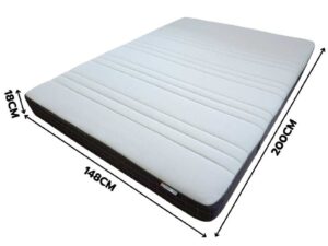 IKEA Morgedal mattress, 5-foot, white (4)