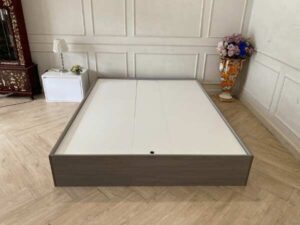 5-foot bed, 1 drawer, gray, minimalist style_1W8A8ZYT5F