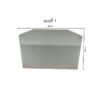 White wooden desk with steel legs._2ADUE8TUAE