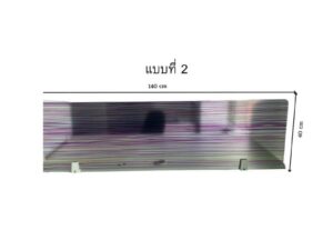 White wooden desk with steel legs._2ADUE8TUAE