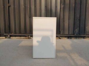 Moflex brand white 3-drawer mobile cabinet