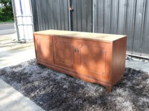 Sideboard, 3 doors, wooden frame, brown_3SH8RRN7E7