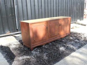 Sideboard, 3 doors, wooden frame, brown_3SH8RRN7E7