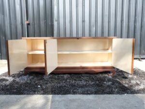 Sideboard, 3 doors, wooden frame, brown_3SH8RRN7E7