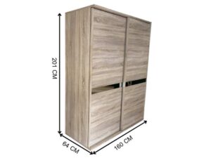 Wooden sliding door wardrobe, KONCEPT brand