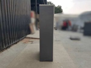 Executive coat hanger, 2 doors, light gray, 1 drawer inside._IQ1VH7GHJ5_4WEJZLAVGI