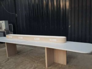 Conference table with power strip 460 cm