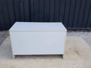 White 2-drawer desk, TAIYO brand