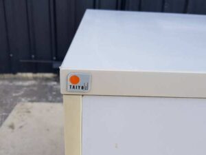 White 2-drawer desk, TAIYO brand