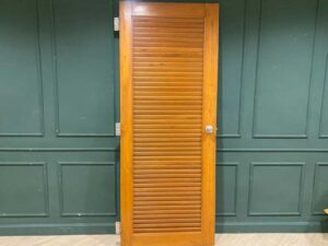 Teak wood door