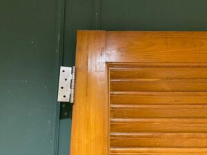 Teak wood door