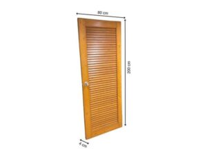 Teak wood door