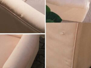 2 seater fabric sofa, light pink_R6UF6PGK35_65UGH3HJ6U
