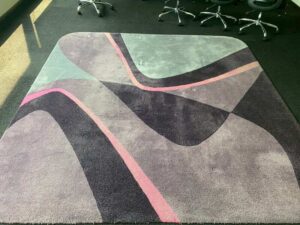 Floor rug, shag rug, various colors
