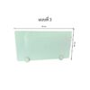 White wooden desk with steel legs._2ADUE8TUAE